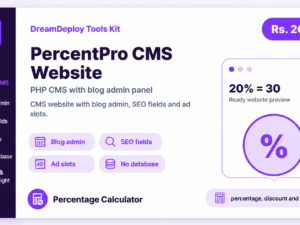 PercentPro CMS Calculator Website