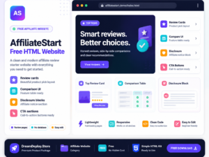 Affiliate Start Free HTML