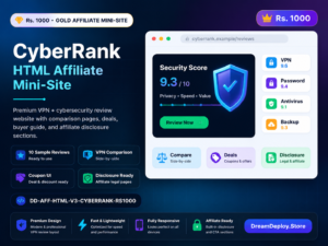 Cyber Rank HTML