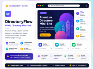 Directory Flow HTML
