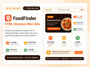 Food Finder HTML