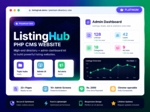 Listing Hub PHP
