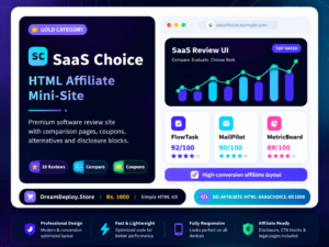 SaaS Choice HTML