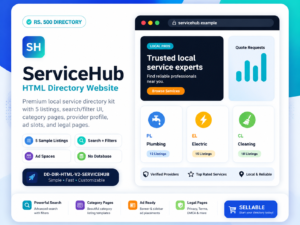 Service Hub HTML