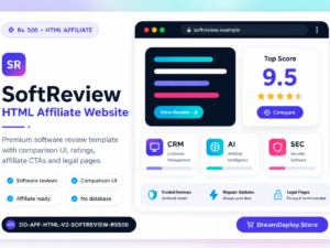 Soft Review HTML